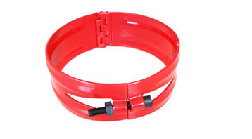 Hinged Bolted Stop Collar With Set Screw