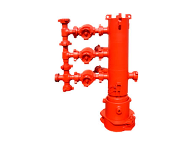 Cementing Head can be divided into Single-Plug Cementing Head and Double-Plug