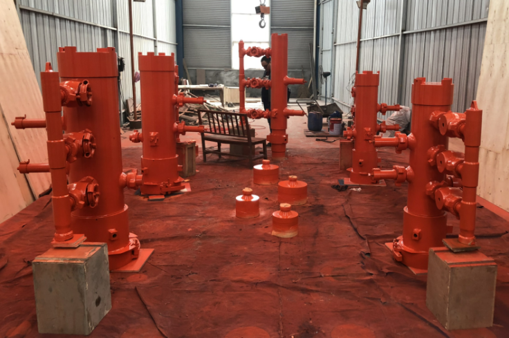 Double Plugs Cementing Head